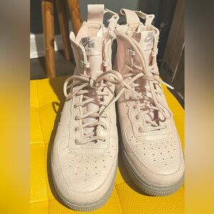 Womens Nike Air Force 1 SF AF1 Urban Utility Goodness Of Victory Sz 7 Light Pink